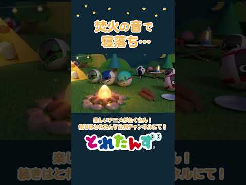 焚火の音って癒される…#とれたんず #新幹線 #電車 #寝落ち #shinkansen #train #shorts