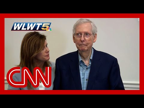 McConnell aide: Senator 'felt momentarily lightheaded,' leading to moment he appeared to freeze