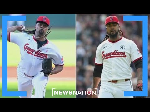 YouTube video thumbnail:  Cleveland Guardians Pitchers Emmanuel Clase and Luis Ortiz Face May Trial Date in Gambling Case