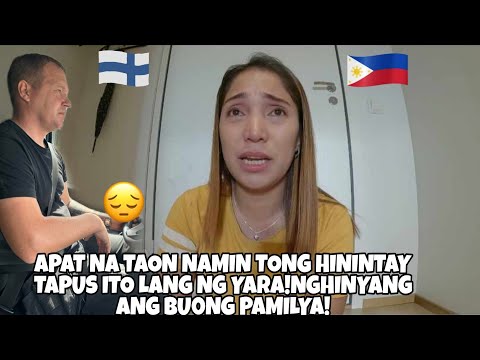 APAT NAMIN NA TAON ITO HININTAY PERO ITO LANG NGYARI😢SUBRANG NA DISAPPOINT ANG PAMILYA NI MISTER|