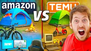 ULTIMATE Amazon VS Temu Challenges!