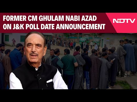 Jammu Kashmir Election Date | Former CM On J&K Poll Date Announcement