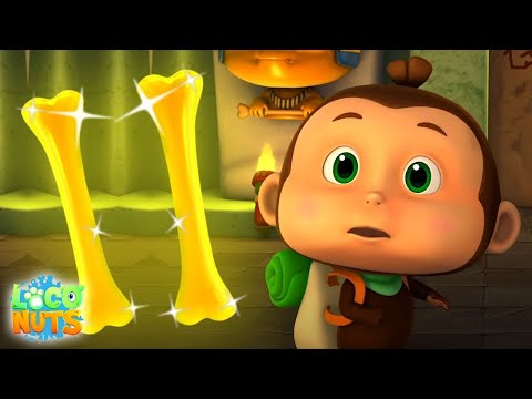 🔴Loco Nuts - Loco Nuts  - Полювання на золоту кістку | смішні мультфільми для дітей