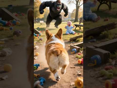 Heroic Pup Rescued The Baby | AI Rescue Story | #Rescue #Story #AI