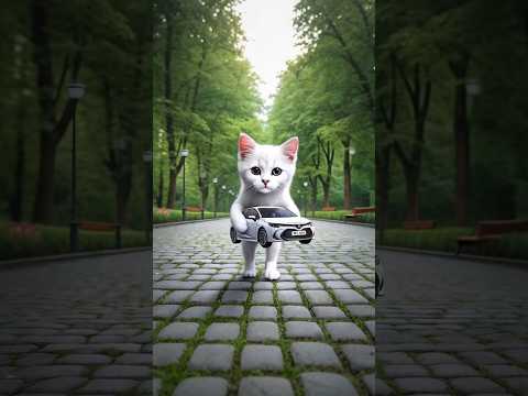 Cat Toy Got Stolen 😔 By Dog 🐕 Cat Angery and Shoot Dog #cat #aicat #kittten #cute