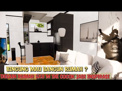 Rumah 5x8 Meter Minimalis Sederhana