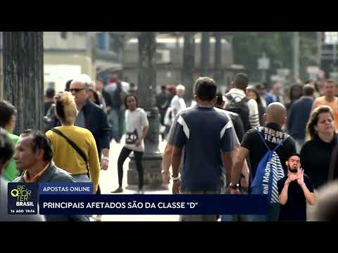 Principais afetados por apostas online são da classe 