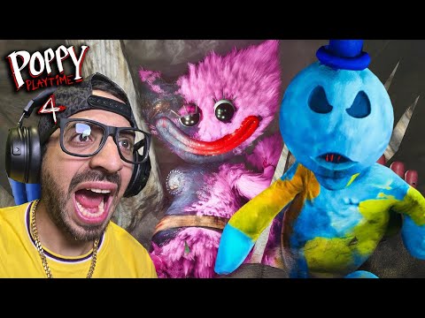 KISSY MISSY ESTA HERIDA y DOEY ESTA ENOJADO en POPPY PLAYTIME 4 en ESPAÑOL! 😡 | Luky