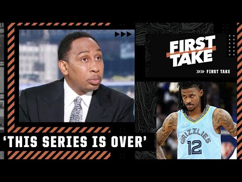 This series is over for the Grizzlies - Stephen A.  | First Take video clip