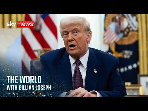 Trump announces plans for reciprocal tariffs  | The World with Gillian Joseph