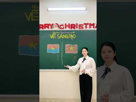 Tập 116: Vẽ sáng tạo 🇻🇳⛳️ #shorts #shortvideo #pain #painting #art #vietnam #hschool #vesangtao