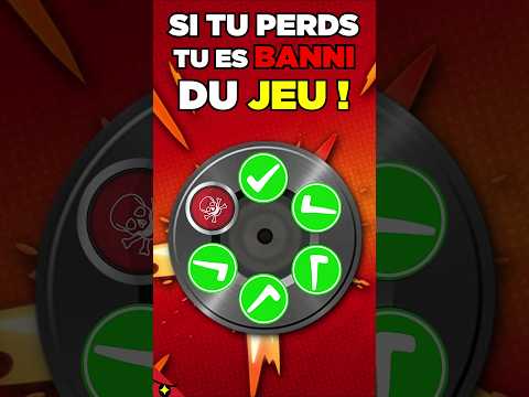 Si TU PERDS, TU ES BANNI DU JEU !