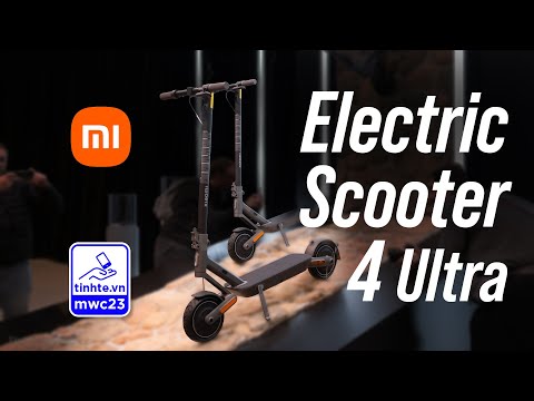 Trên tay Xiaomi Electric Scooter 4 Ultra