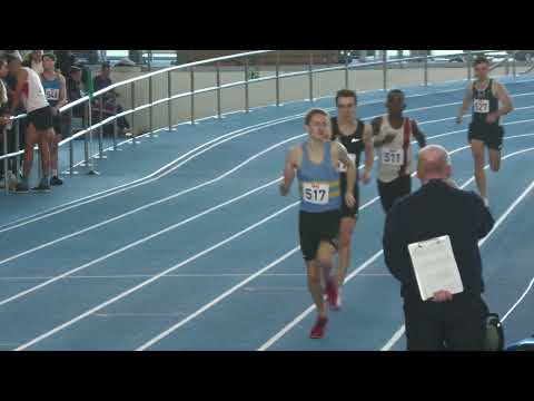 800 metres senior men heat 2 South of England Indoor Championships 5th February 2023