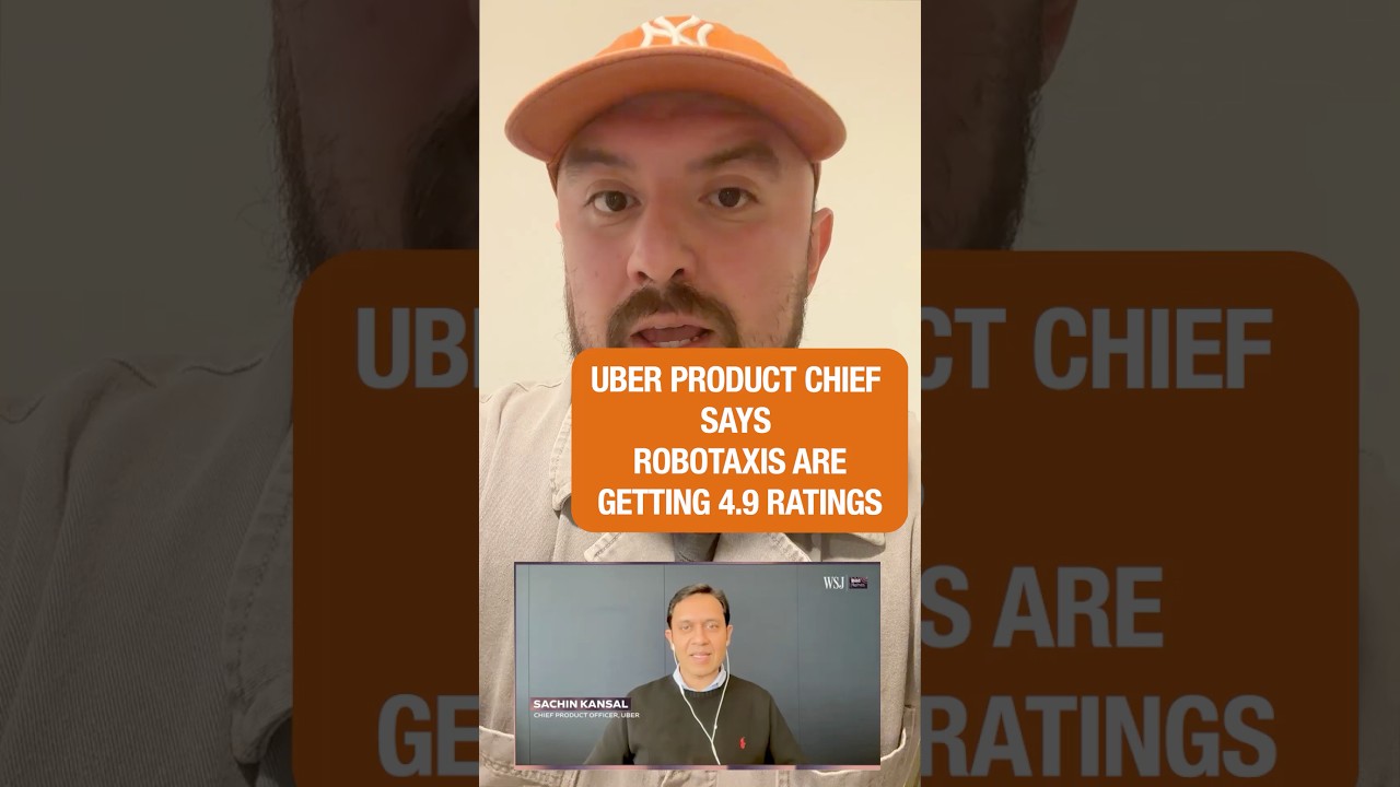 Robotaxis are Getting 4.9 Ratings on Uber from Passengers #rideshare