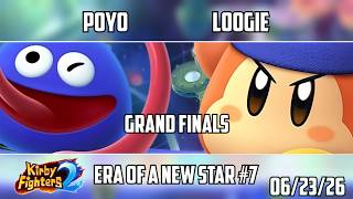 Poyo (Gooey/Wrestler) v Loogie (Bandana Waddle Dee) Era of a New Star #7 Kirby Fighters 2 Tournament