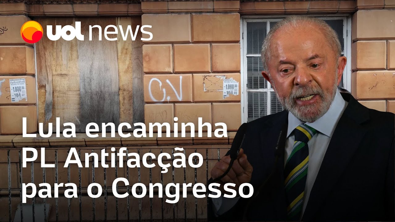 Lula assina PL Antifacção e envia hoje ao Congresso após operação letal no Rio de Janeiro  TV Online Lula assina PL Antifacção e envia hoje ao Congresso após operação letal no Rio de Janeiro