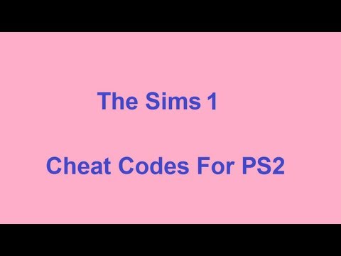 the sims 1 cheats ps2