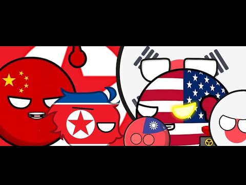China and North Korea vs. the United States, South Korea, Japan, and Taiwan