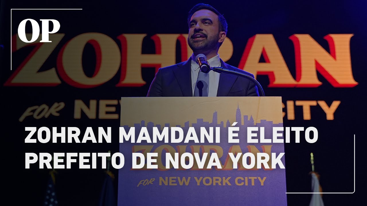 Candidato socialista e muçulmano Zohran Mamdani é eleito prefeito de Nova York