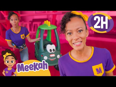 Meekah's Drive Thru Car Wash | Blippi and Meekah Best Friend Adventures | Educational Videos