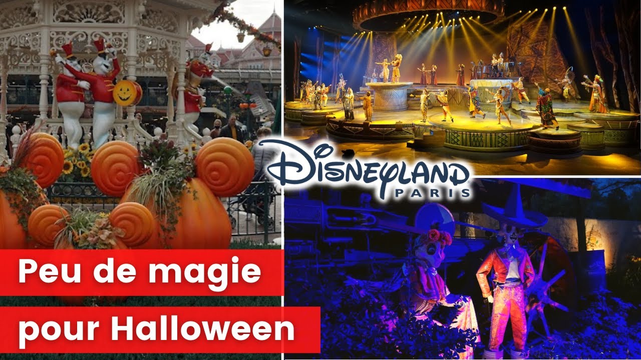 Journée blindée pour Halloween à Disneyland Paris donc on la fait tranquille !