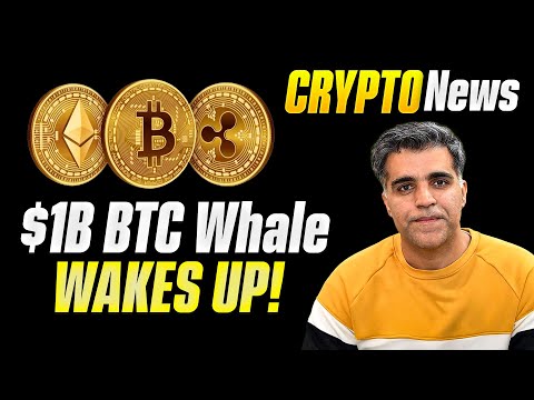 CRYPTO NEWS! 💣 SEC Pauses ETF, Ripple Applies for BANK License & $1B BTC Whale WAKES UP!