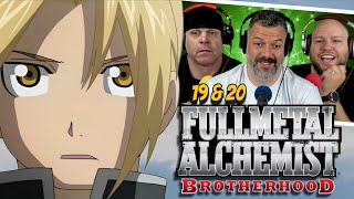 Fullmetal Alchemist Brotherhood reaction Ep 19 & 20 (DUB)