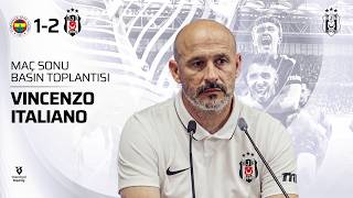 Teknik Direktörümüz Vincenzo Italiano'nun Fenerbahçe Maç Sonu Basın Toplantısı
