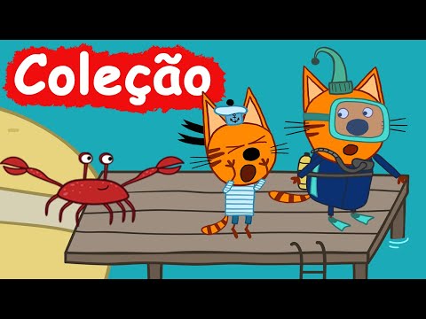 Kid-E-Cats em Portugues | Coleção dos episódios | Desenhos para crianças