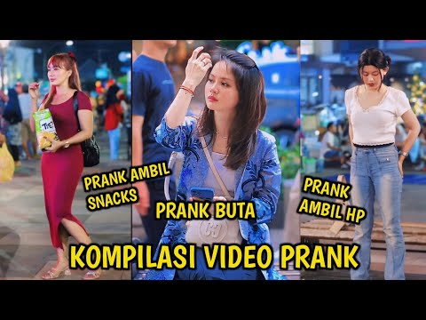 PRANK AMBIL HP | PRANK AMBIL SNACKS | PRANK BUTA | PRANK JATUHIN BH‼️FUNNY PRANK