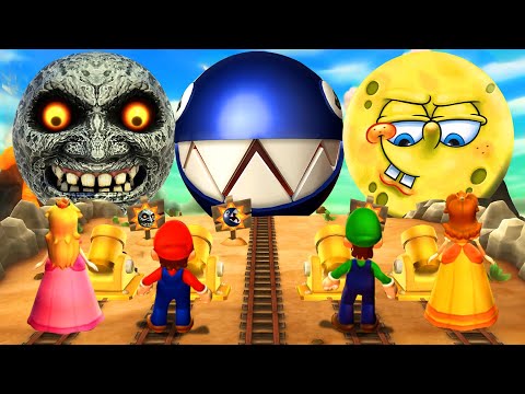 【マリオパーティ Wii + Jamboree】全ボスバトル決戦！ピーチVSマリオVSデイジーVSルイージ！