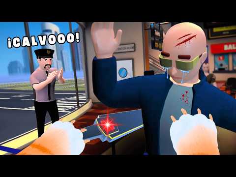 El LOCO GUARDIA de seguridad de Avión - I Am Hostess VR