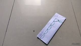 paper par neck cuttings