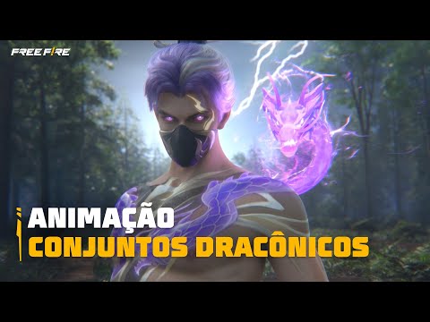 ANIMAÇÃO CONJUNTOS DRACÔNICOS | GARENA FREE FIRE