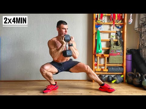 Прокачай свои ноги за 4 минуты в домашних условиях!