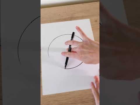Pro Way to Draw Circles 🔴✏️