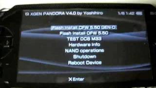 how to create a pandora battery for psp 3000