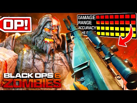 The NEW AMR MOD 4 SNIPER Is ABSOLUTELY BROKEN in Black Ops 6 Zombies! (SUPER OP)