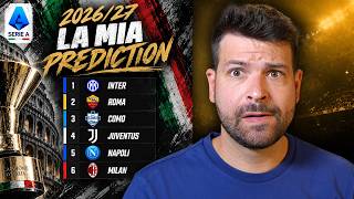 CHI VINCE LO SCUDETTO E CHI VA IN CHAMPIONS? PREDICTION ALLA CLASSIFICA FINALE DELLA SERIE A 2026/27