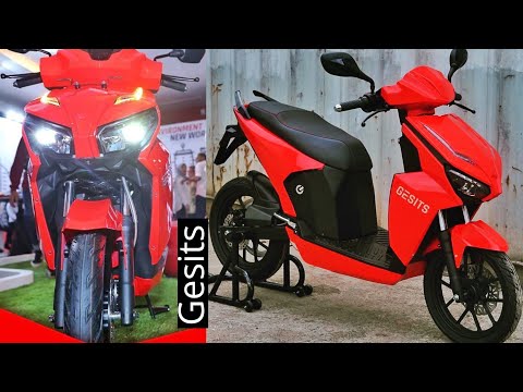 Indonesia's First Electric Scooter 100KM Range- Gesits