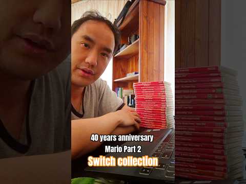 40 year anniversary mario part 2: switch collection #shorts #mario #nintendoswitch #anniversary