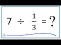 Understanding Division and Fractions