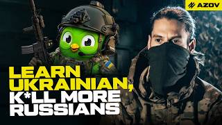 Azov fighter from UK learns Ukrainian to fight Russian occupiers better