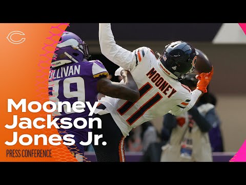 Mooney, Jackson, Jones Jr. on coming up short vs Vikings | Chicago Bears video clip