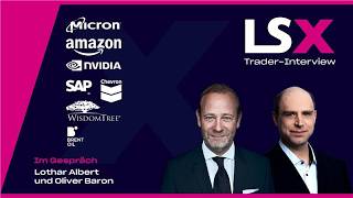 Trader-Interview mit Oliver Baron über Micron, Amazon, Nvidia, SAP, Chevron & WisdomTree
