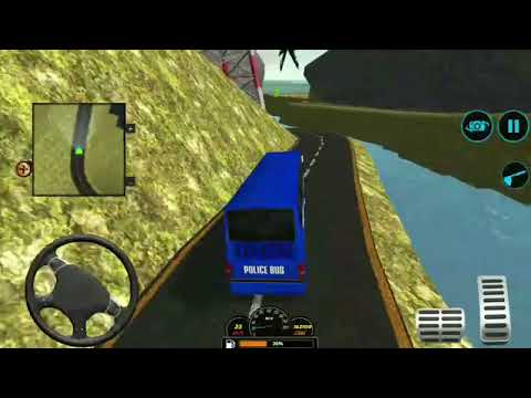 Android Gameplay - 28 - Police Prisoner Mountain Bus Driving