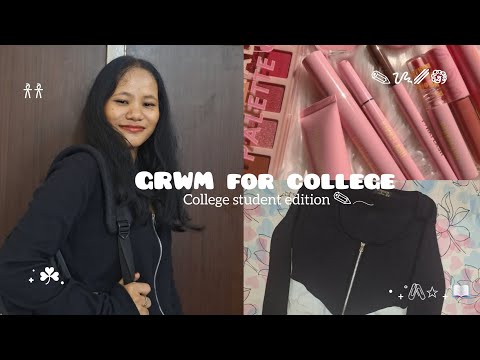 GRWM for College | Skincare routine + makeup | @vermavlogs29