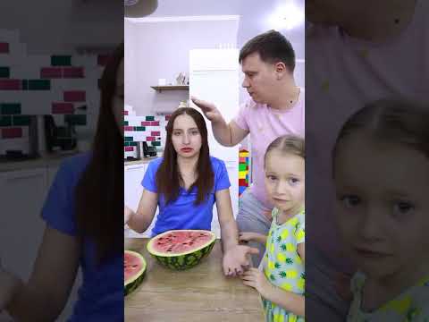 OMG She hid chupa chups in a watermelon!😱 #shorts Best video by Tiktomiki