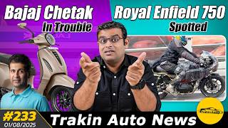 EV Manufacturers In trouble, Kinetic DX Returns, Triumph’s Cafe Racer, RE GT750, VW Taigun Facelift